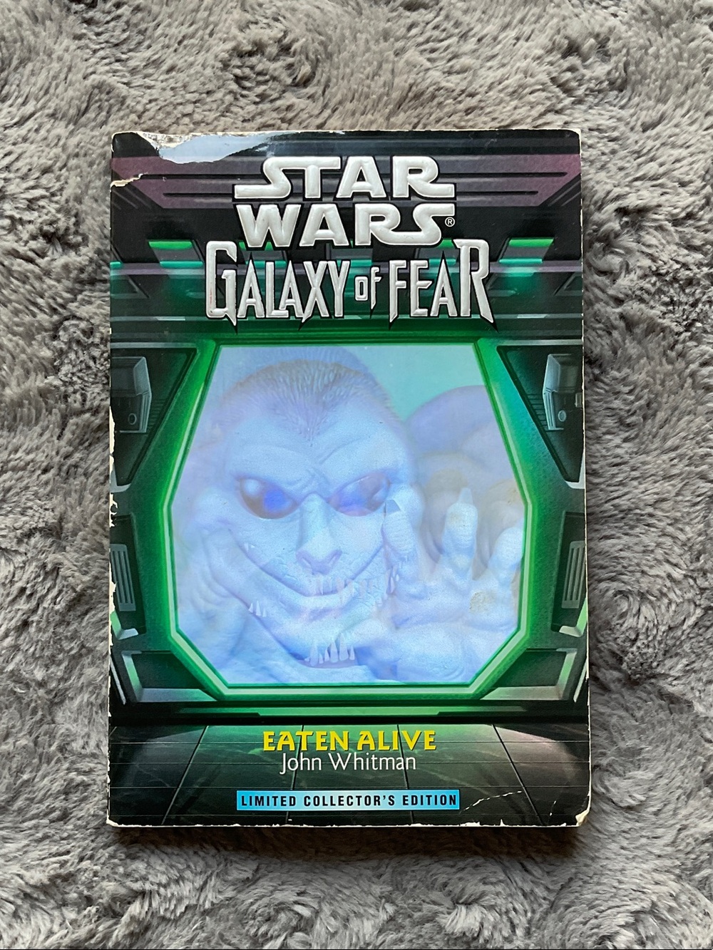 Star Wars Galaxy of Fear: Eaten Alive - Green & Black Cover Book